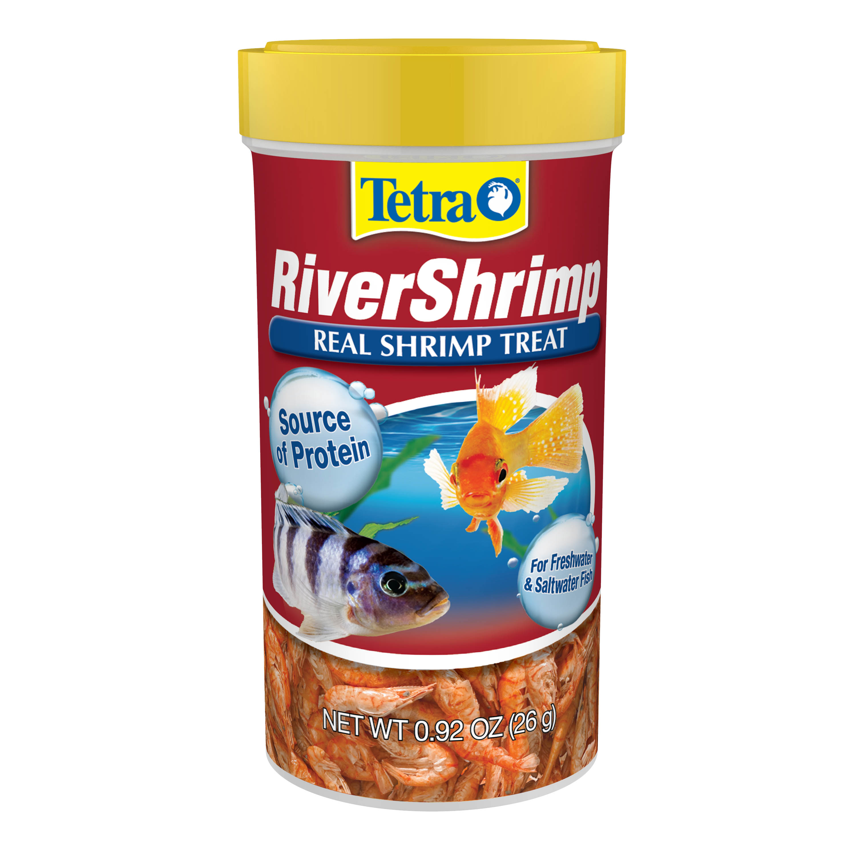 Tetra brine shrimp top